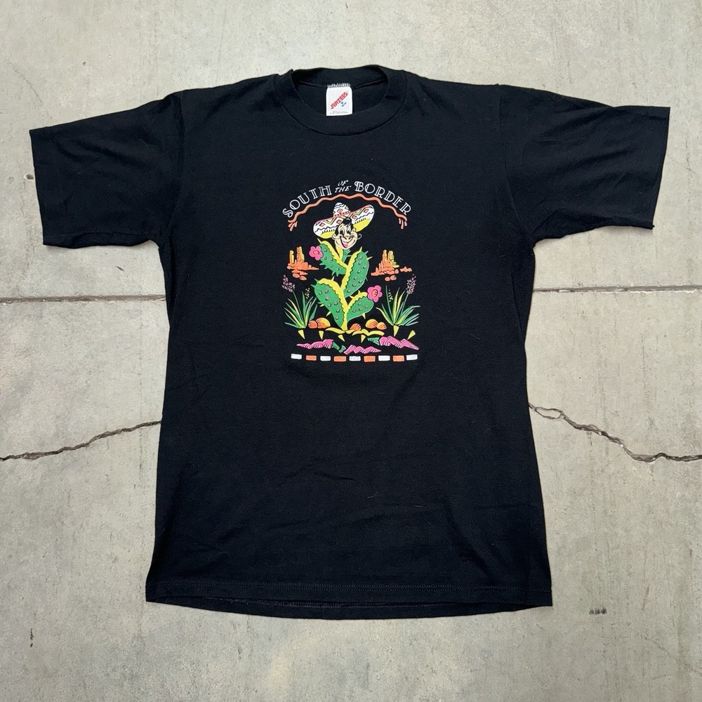 Vintage 80s South of the Border Single Stitch Shirt Size Medium